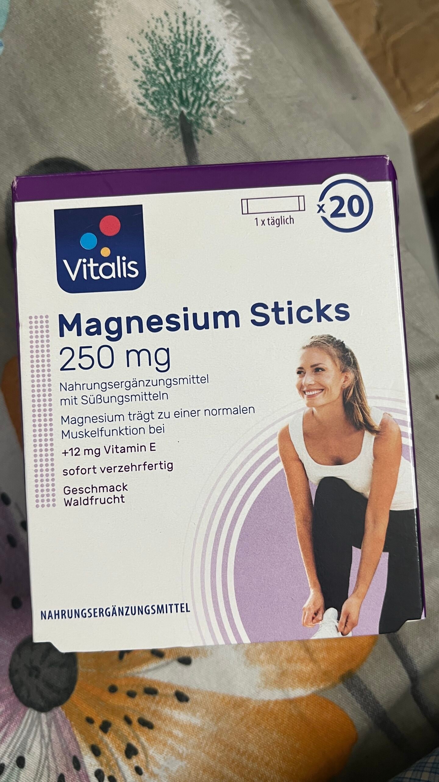 Vitalis Magnesium Sticks 250 mg - Image 3