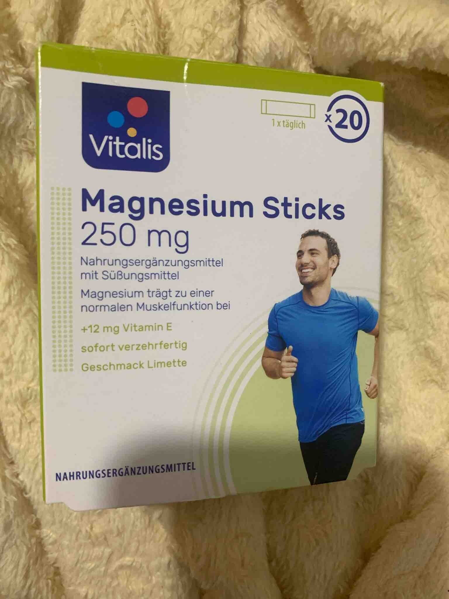 Vitalis Magnesium Sticks 250 mg - Image 6