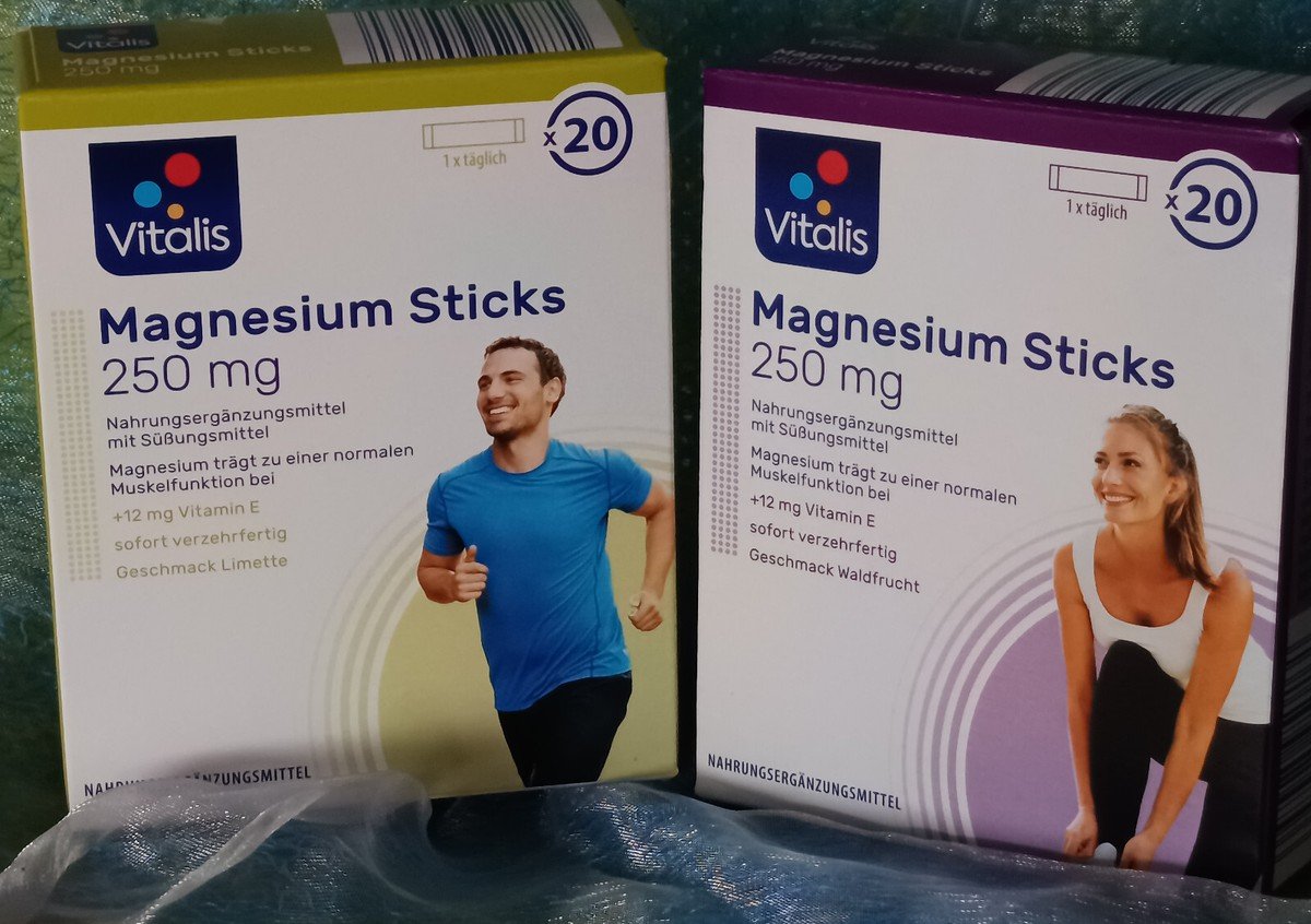 Vitalis Magnesium Sticks 250 mg