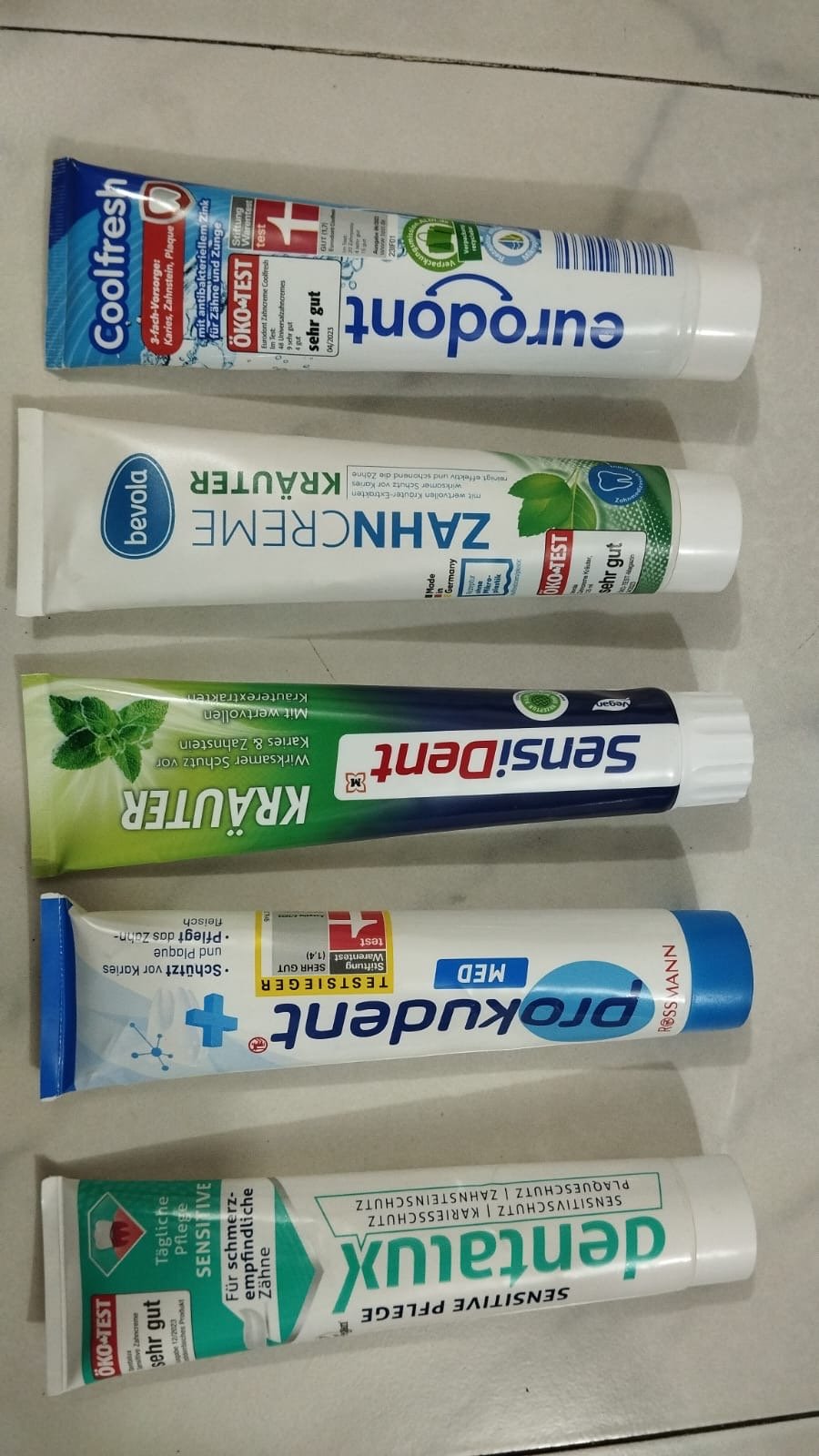 German Toothpaste